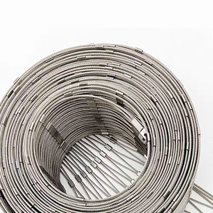 Filet de nouage en fil d'acier/filet de cage à oiseaux en acier inoxydable/filet de tissage de filet de zoo personnalisation de filet de protection de filet de zoo - Product Image 3