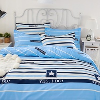 Ensemble de couette brossée quatre pièces, housse de couette trois pièces, personnalisable, vente en gros d'usine, cadeau végétal, échantillon gratuit, solution tout-en-un