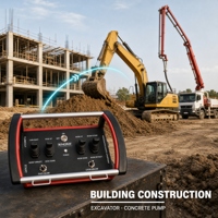 hydraulique joystick vanne directionnelle 4 leviers camion grue radio kits de télécommande intelligents