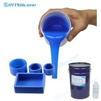 Silicone à condensation souple pour fabriquer un moule en résine de silicone RTV-2 caoutchouc de silicone