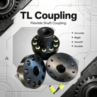 Accouplement rigide en acier SFS avec boulon TL, couple élevé, excellente performance élastique, personnalisation OEM, non standard, garantie 1 an