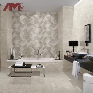 foshan factory antique granite toilet bathroom non slip thin ceramic floor wall tiles