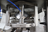 Machine à emballer verticale de granule à grande vitesse Machine à emballer de tasse à mesurer 3 côtés scellant le sachet d'étanchéité arrière de sac pour des écrous