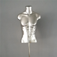 Gros Demi Échelle Muscle Bodybuilder Mannequin