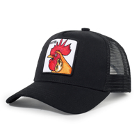 Gorra de Béisbol de Malla Estilo Camionero para Hombre con Parche de Animal y Logotipo Personalizado, Diseña la Tuya Propia, Venta al por Mayor de Fábrica