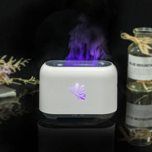 Difusor de Aromas JCSY-1808, 5V USB, Diseño de Madera, Luz LED de Mariposa, Humidificador Comercial para el Hogar, Rociador de Aceites Esenciales - Product Image 4