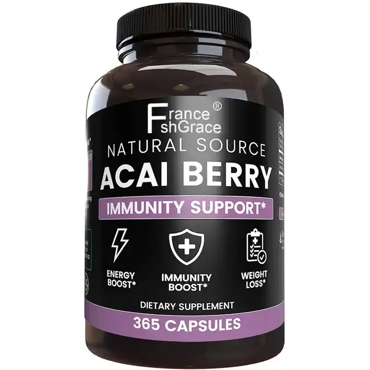 High Quality Brazil Plant Extracts Natural Extract Powder Acai Berry Capsules