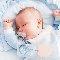 Usine personnalisée de haute qualité de qualité alimentaire sans BPA gonflage d'air doux liquide silicone nouveau-né bébé sucette