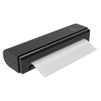 Imprimante sans fil portable A4, sans encre, USB, thermique, batterie 2600 mAh, résolution 203 dpi, prend en charge le papier US Letter/Legal 8,5x11 pouces
