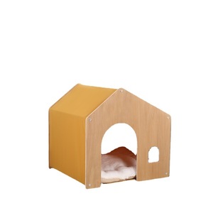 Pet Wooden <b>House</b> Large Dog <b>House</b> Indoor Solid Wood Pet <b>Bed</b> Durable Design - Product Image 2