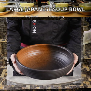 Japanese-Style Large Porcelain Disposable Soup Bowl for Pickled Fish Party Use Home Tableware - Product Image 2