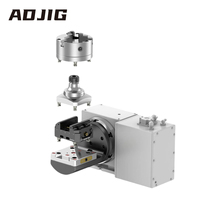 Base de serrage à point zéro L200 ZPP, adaptateur pour table rotative 4 axes, système de fixation rapide pour usinage CNC de précision