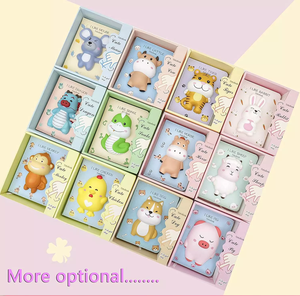 Cuaderno de Cuero PU Personalizado para Niños, Cuaderno Antiestrés con Animales Resistentes al Agua, Cubierta de Cuero PU - Product Image 5