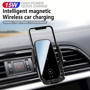 <b>3</b> in 1 Fast <b>Charging</b> M11L Wireless Charger 15w Phone Charger Automatic Magnetic Car Phone Charger - Product Image 3