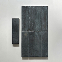Carreaux de céramique décoratifs pour salle de bain 75x300, carreaux de céramique faits à la main pour la décoration de la cuisine et de la salle de bain