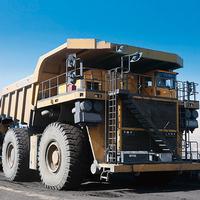 Camion benne minier XDM100 91t neuf, transmission 4x2, capacité de montée de 30% pour le transport minier, à vendre à bon prix