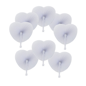 Abanicos de Papel Artísticos para Boda con Logotipo Personalizado, Forma Redonda, Plegables, Ligeros, con Mango de Madera, Decoración Art <span class=keywords><strong>Deco</strong></span> para el Hogar, Recuerdos para Invitados - Product Image 1