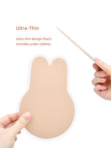 2025 Yeni Tek Kullanımlık Yapışkanlı Göğüs Ucu Örtüleri Nefes Alabilen Kaldırıcı Sütyen Pedleri Görünmez Göğüs Bantları OEM ODM Özel Etiket Toplu - Product Image 5