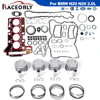 مكابس حشية كاملة الرأس W/حلقات لبي ام دبليو 20 N26 2.0L 328i 428i X3 F10 F30 E84