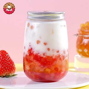 Sản Phẩm Mới 2021 Mứt Dâu Tây Đóng Hộp Hạnh Phúc Gấp Đôi Cho Đồ Uống Tráng Miệng 0.95Kg Từ CN - Product Image 3