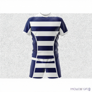 ชุดเสื้อรักบี้ลีกสำหรับผู้ใหญ่แบบยูนิเซ็กซ์ ผ้าสแปนเด็กซ์/โพลีเอสเตอร์ 160 กรัม ระบายอากาศได้ดี ป้องกันแบคทีเรีย แห้งเร็ว พิมพ์ลายโลโก้ตามสั่งอย่างดีเยี่ยม - Product Image 3