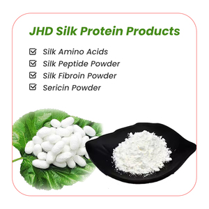%100 Saf Doğal Hidrolize Edilebilir İpek Fibroin Tozu İpek Tozu İpek Peptit Tozu - Product Image 2