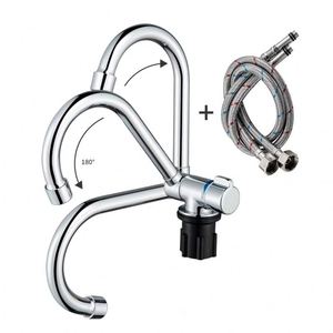 Robinet de cuisine pliable JDA à prix avantageux, chaud et froid, pour camping-car, <span class=keywords><strong>caravane</strong></span>, bateau, camping, avec rotation - Product Image 5