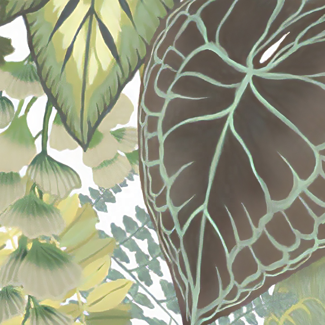 green leopard wallpaper