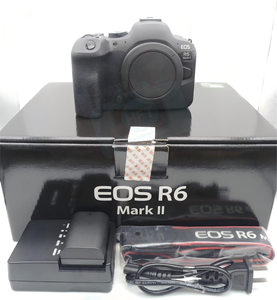 Cámara Digital Profesional HFT EOS <span class=keywords><strong>R6</strong></span> <span class=keywords><strong>Mark</strong></span> <span class=keywords><strong>II</strong></span> Sin Espejo Full Frame DSLR con Lente Venta al Por Mayor Sensor CMOS y Tarjeta SD Económica - Product Image 1