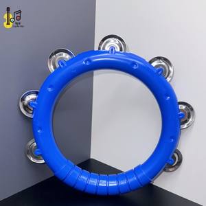 Instrumentos musicales de percusión para niños, <span class=keywords><strong>tamborin</strong></span>, agitador de ritmo de desarrollo, tambor de percusión de mano, juguetes a la venta - Product Image 1