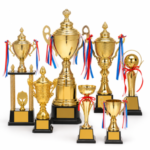 Wholesale Sponsor Appreciation <b>Trophy</b> Award Cup With Custom Name Plate Event Souvenir Partner Recognition Corporate Gift <b>Trophy</b> - Product Image 1