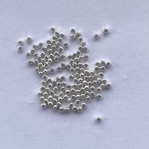Perles carrées lisses faites à la main en argent sterling 925 de 2x3mm, plaquées or 18 carats, avec grandes ouvertures pour la création de bijoux DIY - Product Image 4