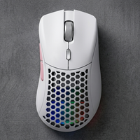 Ratón para Juegos de Latencia Ultrabaja con Frecuencia de Actualización de 8K, Ratón Ergonómico Inalámbrico para Esports con Sensor Óptico y Interruptores Ópticos para PC