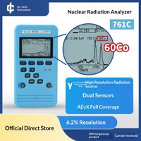 Analyseur de détection de rayonnement nucléaire KXS-VISION KC761C, dosemètre ambiant, analyse du spectre gamma, alarme de rayonnement nucléaire