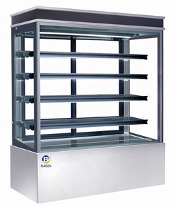 Boulangerie Gâteau Cupcake <span class=keywords><strong>vitrine</strong></span> réfrigérateur avec l'approbation de <span class=keywords><strong>la</strong></span> CE - Product Image 4
