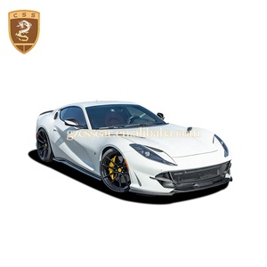 Комплект кузова из сухого углеродного волокна для <span class=keywords><strong>Ferrari</strong></span> 812, Сверхбыстрый передний задний диффузор GTS, обновленные до нового стиля - Product Image 5