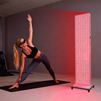 IDEATHERAPY - Máquina de Terapia de Luz LED de Doble Chip de 5W con Pantalla Táctil, Panel de Terapia de Luz Roja para Uso en Gimnasios