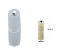 Adaptateur de convertisseur de batterie AAA à AA, support de batterie AAA, boîtier en plastique AA, batterie 2022