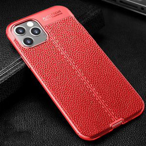 Lychee-funda de silicona suave para teléfono, cubierta de lujo de cuero PU para iPhone, Xiaomi, HUAWEI y Samsung - Product Image 2