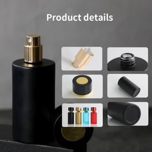 Eric Screw Neck Cylindrical Gradient Color Glass <b>Perfume</b> Bottle 30ml 50ml 100ml Luxury <b>Perfume</b> Spray Bottle - Product Image 3