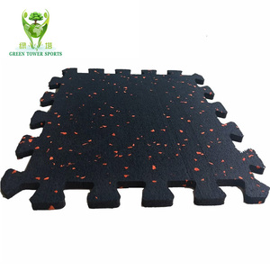 רצפת גומי מקורה אנטי החלקה נגד הלם אנטי סטטי וקול בידוד כושר גופני מחצלת כבד - Product Image 4