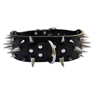 Großes Hunde niet halsband Krokodil muster Wolf Fang Stud Haustier halsband für großen Haustier hund - Product Image 3
