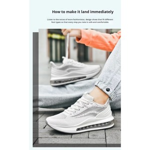 Zapatillas Casuales de Hombre en Tendencia con Parte Superior de Malla Tejida para Mayor Comodidad en la Entresuela y Zapatos Ligeros de Lujo para Caminar - Product Image 3