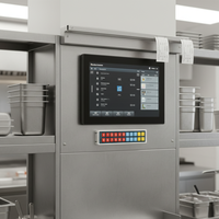 LIFPOS KDS20U 2026, Barra de Teclas KDS de 20 Teclas con Interfaz USB y Teclas Totalmente Programables para Sistemas POS de Pedidos Rápidos