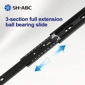 <span class=keywords><strong>Guide</strong></span> Telescopiche <span class=keywords><strong>per</strong></span> Cassetti con Cuscinetti a Sfera da 45mm, Vendita Diretta dalla Fabbrica, OEM <span class=keywords><strong>per</strong></span> Mobili e Cassetti - Product Image 1