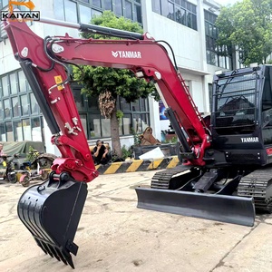 รถขุดขนาดเล็กยี่ห้อ YANMAR VIO85 8.5 ตัน แบบไม่มีส่วนท้ายยื่นออกมา นำเข้าจากญี่ปุ่นแท้ พร้อมระบบไฮดรอลิก สำหรับงานวิศวกรรมเทศบาล - Product Image 6