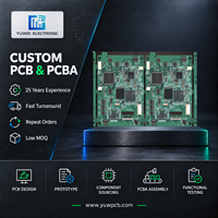 Carte PCBA haute fréquence avec contrôle d'impédance pour radar d'évitement d'obstacles de robot, assemblage de circuit imprimé