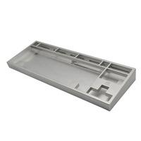 Composants de clavier en aluminium CNC sur mesure avec perçage pour configurations 60% 75% TKL, tolérance de précision 0,05 mm