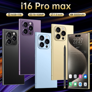 16 Pro Max với Stylus 7.3inch toàn màn hình Wifi <span class=keywords><strong>GPS</strong></span> I16 điện thoại thông minh 16GB + 1TB <span class=keywords><strong>Android</strong></span> 4G 5g điện thoại di động bán chạy nhất điện thoại thông minh - Product Image 6