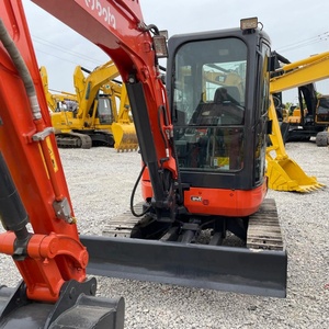 Work Comfortably Original Japan Used Kubot U35 Mini Excavator 3.5 Ton <b>Small</b> Crawler Digger at Lower Price for Sale - Product Image 5